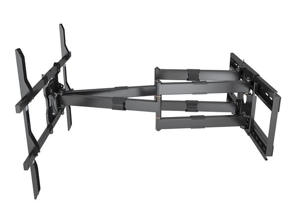 Multibrackets M - Monteringssett (arm med lang rekkevidde) - SD-dobbel - for TV - universell, 980 mm - kraftig solid stål - svart - skjermstørrelse: