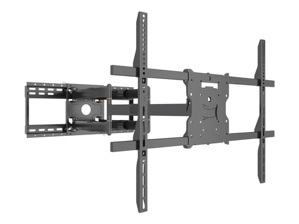 Multibrackets M - Monteringssett (arm med lang rekkevidde) - SD-dobbel - for TV - universell, 980 mm - kraftig solid stål - svart - skjermstørrelse: