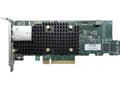 Pikkukuva 2 / 2: FUJITSU PRAID EP680e FH/LP SAS/SATA RAID-ohjain, joka perustuu LSI MegaRAID SAS3916 -ohjaimeen ulkoisille SAS/SATA-kiintolevyille ja SSD-asemille
