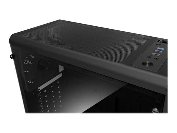 Zalman S2 Midi Tower Case - Black Window, Midi Tower, PC, Musta, ATX, mikro ATX, Mini-ITX, Akryyli, Muovi, Terästä, Koti /Toimisto
