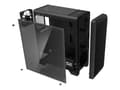 Pikkukuva 1 / 5: Zalman S2 Midi Tower Case - Black Window, Midi Tower, PC, Musta, ATX, mikro ATX, Mini-ITX, Akryyli, Muovi, Terästä, Koti /Toimisto