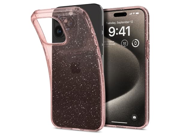 Spigen ACS06559, Suojus, Apple, iPhone 15 Pro Max, 17 cm (6.7"), Läpinäkyvä