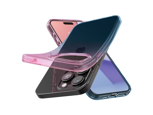 Spigen ACS06700, Suojus, Apple, iPhone 15 Pro, 15,5 cm (6.1"), Sininen, Vaaleanpunainen