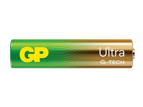GP Batteries Ultra Alkaline GP24AU, Kertakäyttöinen paristo, AAA, Alkali, 1,5 V, 24 kpl, Cd (kadmium), Hg (elohopea)