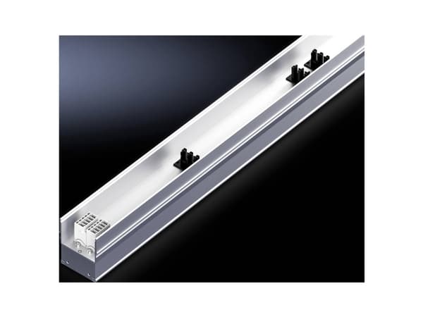 Rittal PSM Zero-U -kisko 2x3x16A 6 moduulipaikkaa