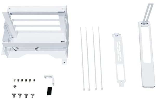 Lian Li O11DEXL-1W - GPU-bøylesett - upright - hvit