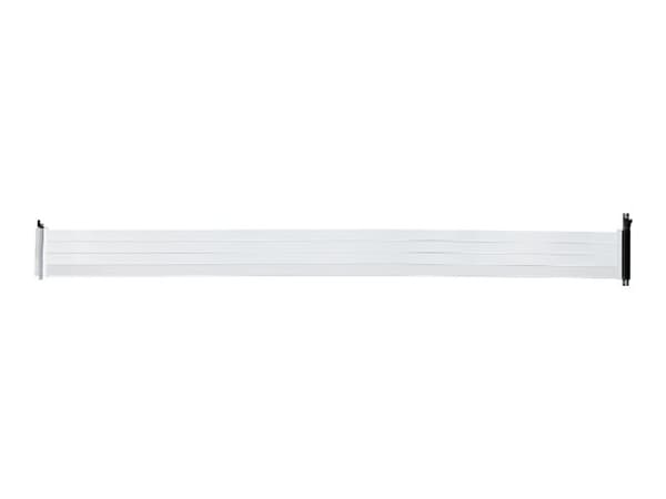 Lian Li PW-PCIV-4-90W - PCI Express x16-kabel - PCI Express 4.0 x16 (hunn) til PCI Express 4.0 x16 (hann) - 90 cm - riser - hvit