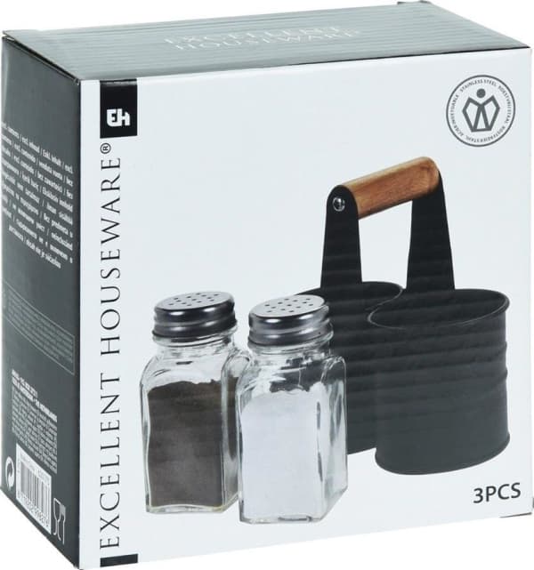 Utmärkt hushållsartiklar Salt/peppar-dispenser i EH EXCELLENT HOUSEWARE RACK