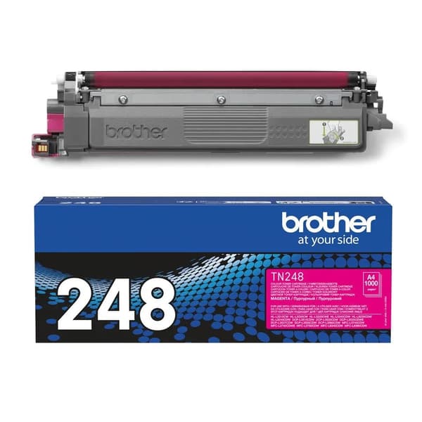 Brother TN248M - Magenta - original - eske - tonerpatron - Opptil 1000 sider