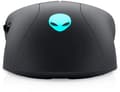 Miniatyrbild 2 av 5: Alienware AW320M - Mus - höger- och vänsterhänta - optisk - 6 knappar - kabelansluten - USB - Dark Side of the Moon