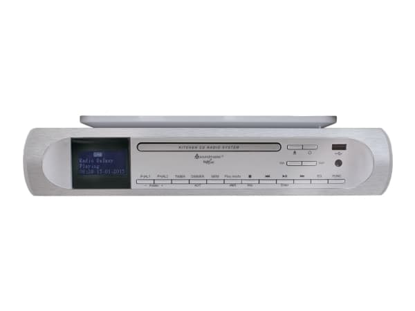 Soundmaster UR2170SI, 1,9 kg, Sølv, HiFi CD-spiller