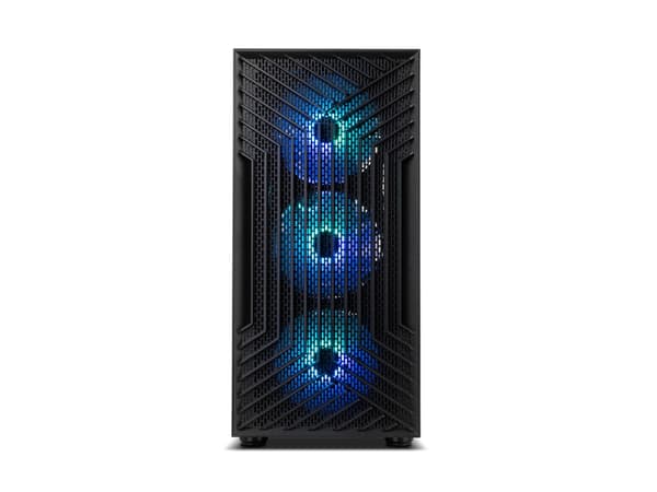 NOX INFINITY EPSILON, Mini Tower, PC, Svart, ITX, micro ATX, Stål, ABS, Multi
