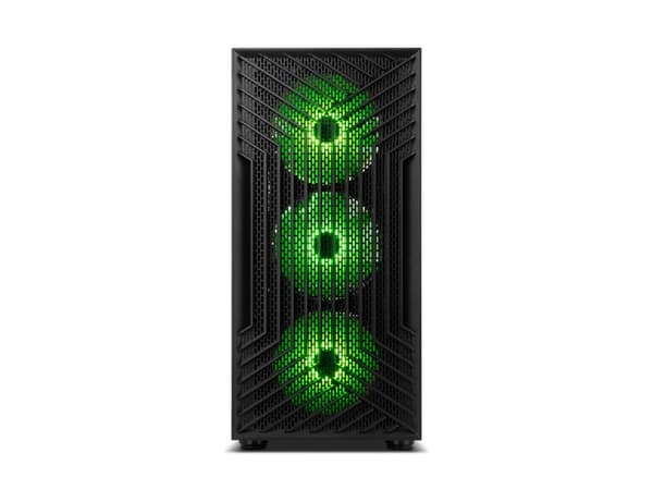NOX INFINITY EPSILON, Mini Tower, PC, Svart, ITX, micro ATX, Stål, ABS, Multi