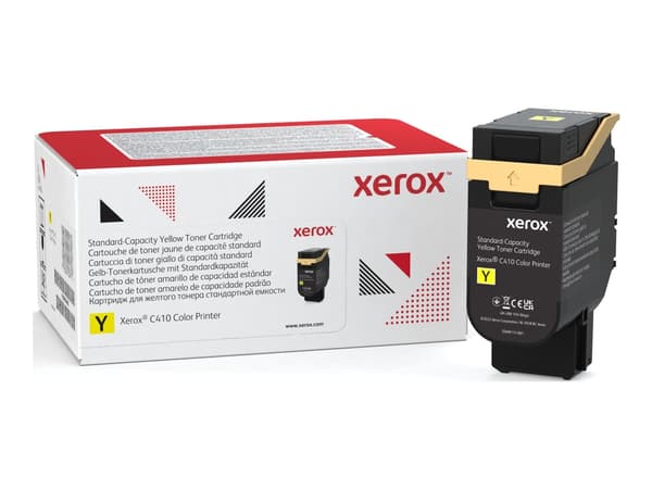 Xerox C410 / VersaLink C415, Keltainen värikasetti (normaali kapasiteetti, 2 000 sivua), 2000 sivua, Keltainen, 1 kpl