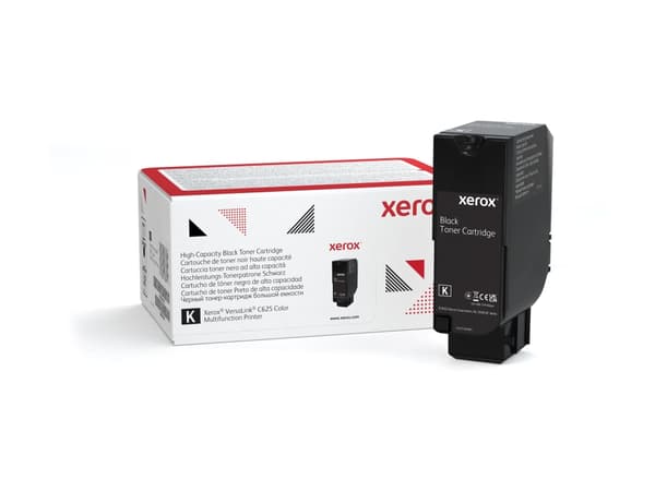 Xerox - Høykapasitets - svart - original - boks - tonerpatron - for VersaLink C625, C625V_DN
