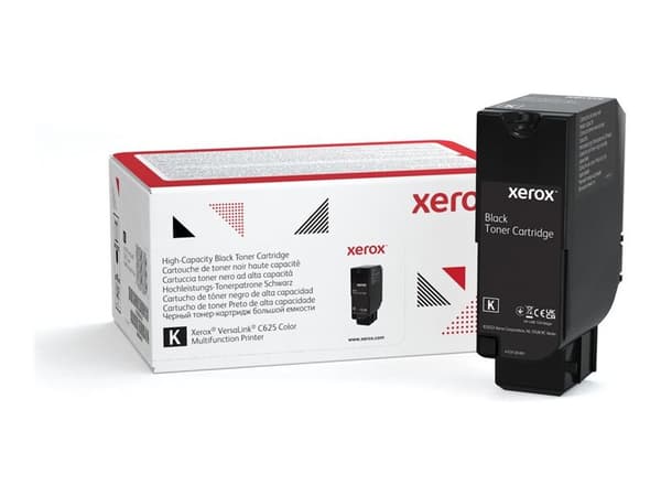 Xerox - Høykapasitets - svart - original - boks - tonerpatron - for VersaLink C625, C625V_DN