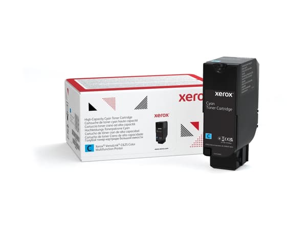 Xerox - Høykapasitets - cyan - original - boks - tonerpatron - for VersaLink C625, C625V_DN