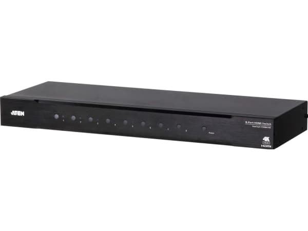 ATEN VS0801HB 8-Port True 4K HDMI Switch - Video/audio switch - 8 x HDMI - rackmonterbar