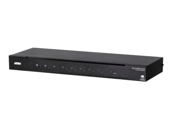 ATEN VS0801HB 8-Port True 4K HDMI Switch - Video/audio switch - 8 x HDMI - rackmonterbar