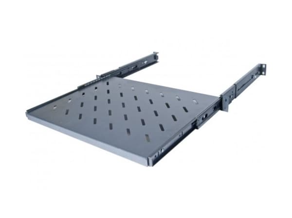 Dexlan 755281, Utdragshylla, Svart, 35 kg, 1U, 48,3 cm (19")