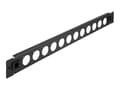 Pikkukuva 1 / 3: DeLOCK 66900, Patch panel, Musta, Metalli, 1U, Kiina, 48,3 cm (19")