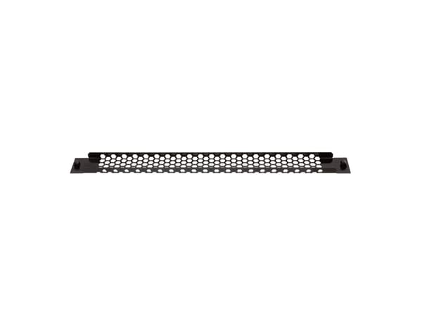 LogiLink PN110B, Ventilert tomt panel, Sort, Stål, 1U, 48,3 cm (19"), 19 mm