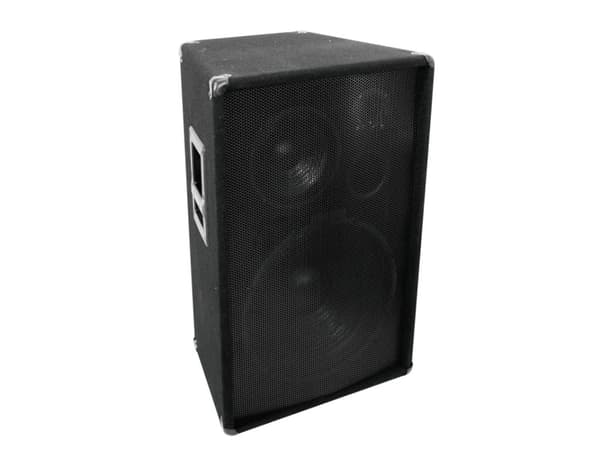 Omnitronic TMX-1530, 3-vägs, Golv, 500 W, 1000 W, 8 O, 97 dB Svart
