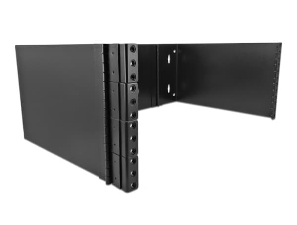 Delock - Rack skap - veggmonterbar - svart - 4U - 19"