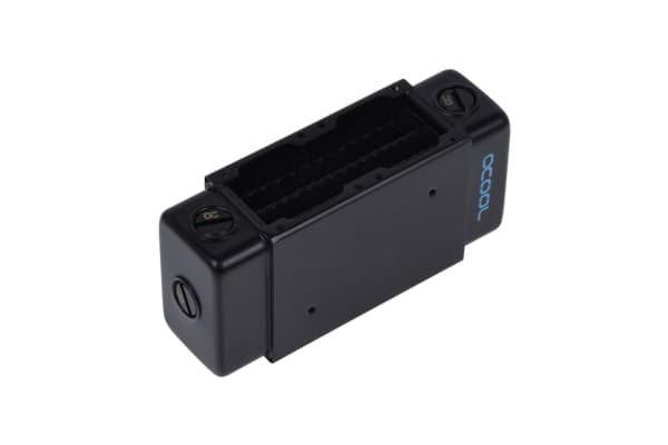 Alphacool 14298, Radiatorblokk, Kopper, Stål, Sort, 600 mm, 124 mm, 40,5 mm