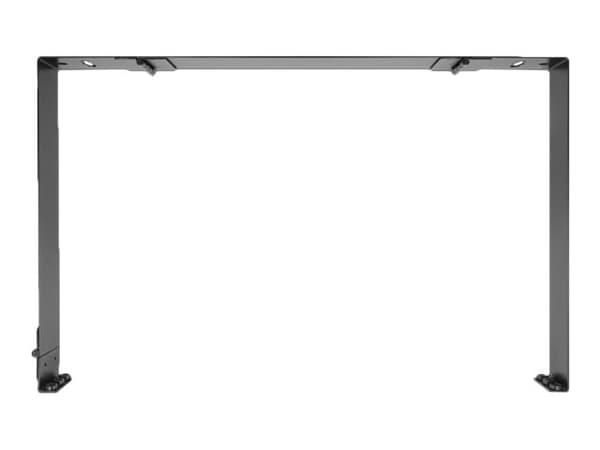 Delock - Rack - veggmonterbar - svart - 1U - 19"