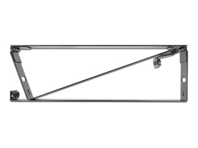 Delock - Rack - veggmonterbar - svart - 1U - 19"