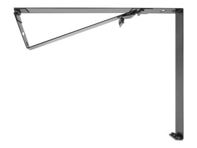 Delock - Rack - veggmonterbar - svart - 1U - 19"
