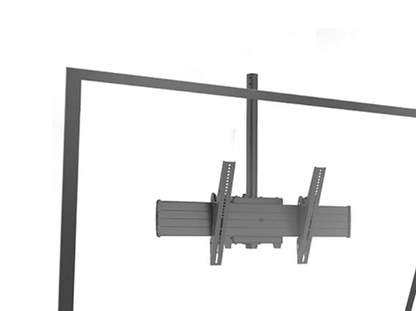 Chief Fusion X-Large Ceiling Display Mount - For Displays 55-100" - Black - Monteringskomponent (takmontering, flänshållare, pelarmonteringskopplare,
