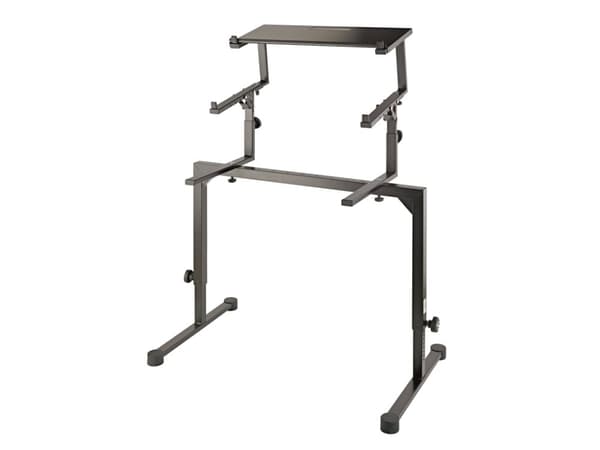 König & Meyer 18824-000-55, Tangentbordsskiva, Svart, Gjuten aluminium, 660 mm, 283 mm, 1,32 kg
