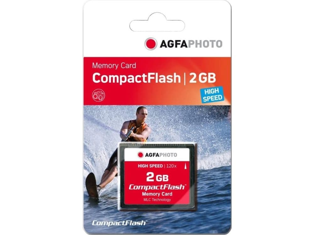 AgfaPhoto Compact Flash 2GB High Speed 120x MLC CDON