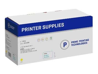 Prime Printing 1243y - 100 g - gul - kompatibel - gjenfabrikert - tonerpatron (alternativ for: Brother TN325Y) - for Brother DCP-9055, DCP-9270, HL-4