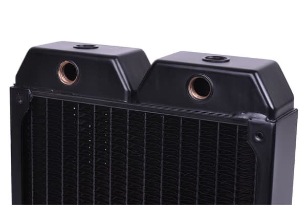Alphacool NexXxoS XT45, Svart, Kylarblock, Vätska, mässing, Koppar, Stål, 1/4", 1,5 Bar
