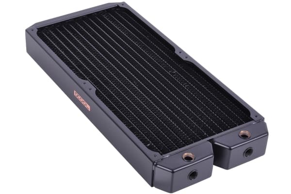 Alphacool NexXxoS XT45, Svart, Kylarblock, Vätska, mässing, Koppar, Stål, 1/4", 1,5 Bar