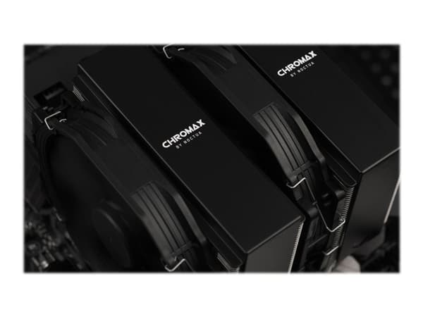 Noctua chromax NA-HC4 - Kjølerdekselsett - chromax.black - for Noctua NH-D15, NH-D15S