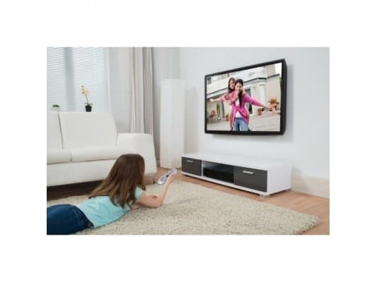 TECHly - Brakett - for flatpanel - svart - skjermstørrelse: 13"-30" - monteringsgrensesnitt: 100 x 100 mm - veggmonterbar