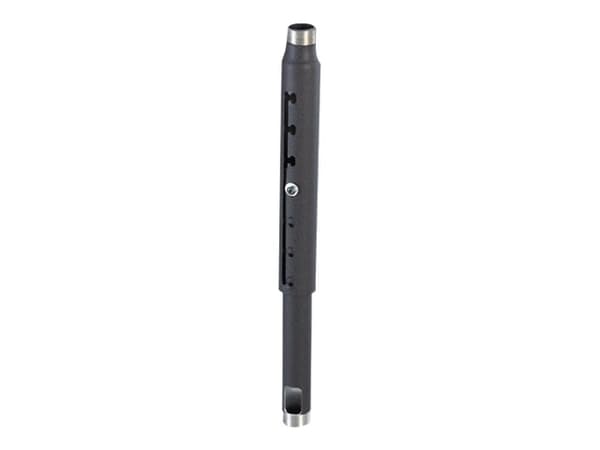 Chief Adjustable Extension Column -18-24" Extension - Black - Monteringskomponent (förlängningsstativ) - för projektor - aluminium - svart - för Chie