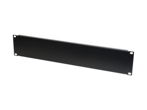 Dexlan 755257, Blank panel, Svart, 2U, 48,3 cm (19"), 1 styck