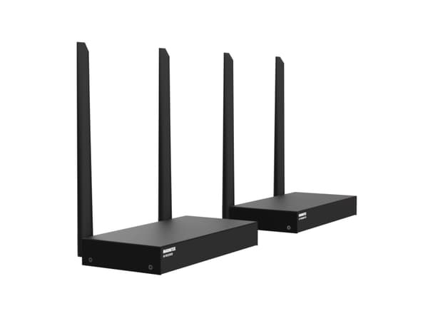 Marmitek TV Anywhere Wireless 4K Pro, 3840 x 2160 piksler, AV-sender og -mottaker, 50 m, Trådløs, Sort