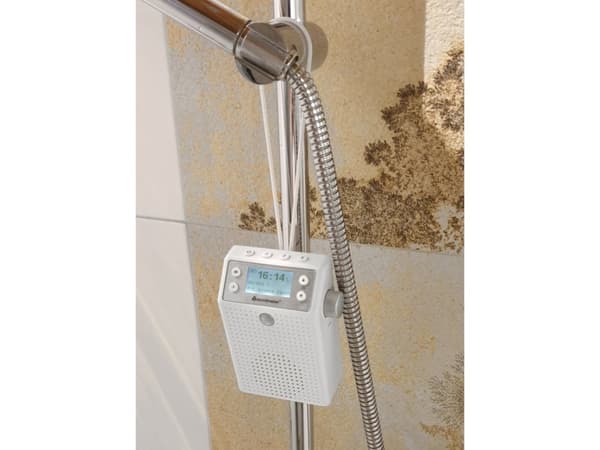 Soundmaster DAB60WE, Kannettava, Digitaalinen, DAB+, FM, 3 W, Sininen, Valkoinen