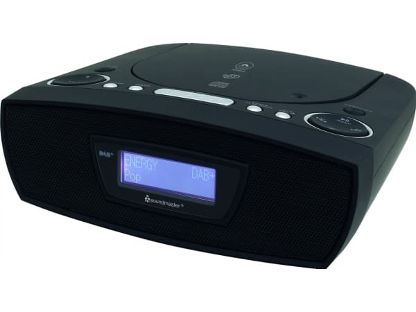 Soundmaster URD480SW, Kello, Analoginen & digitaalinen, DAB+, FM, Musta, Kiina, AC