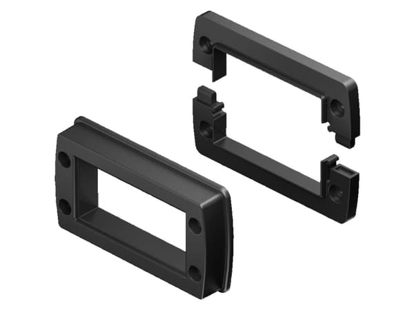 Rittal AX 2583.080, Ramme, Sort, Plast, IP66, 126,1 mm, 70,1 mm