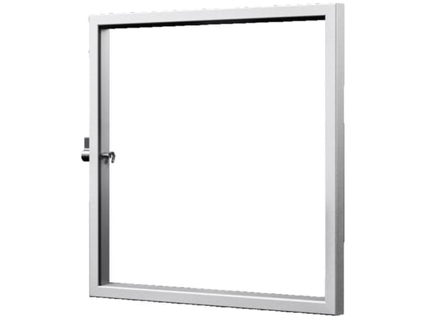 Rittal FT 2732.010, Visningspanel, Lysegrå, Gjennomsiktig, Akryl, Aluminium, IP54, 597 mm, 36 mm