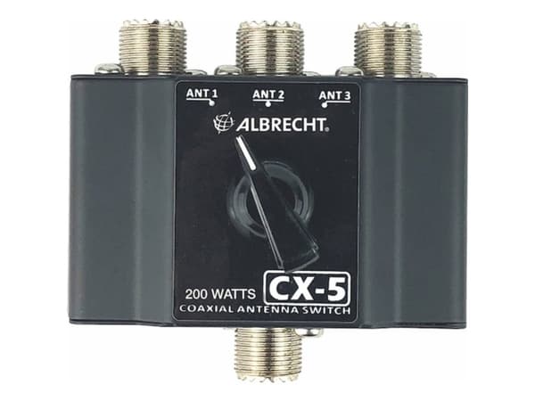 Albrecht antennebryter CX-5 3-veis antennebryter 7402 (7402)