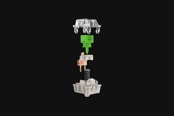 Razer - Tangentbordsswitch - clicky, mechanical - grön (paket om 36)