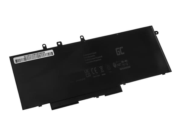 Green Cell - Batteri til bærbar PC (tilsvarer: Dell 93FTF, Dell GJKNX) - litiumpolymer - 4-cellers - 6000 mAh - svart